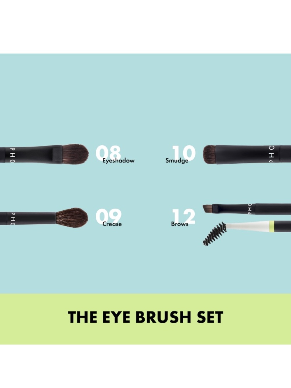Sephora Essentials Cosmetics Brush Collection (6) #8,#9,#10, #11, #12,#13 NWT